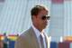 Sep 14, 2013; Los Angeles, CA, USA; Southern California Trojans coach Lane Kiffin arrives before the game against the Boston College Eagles at the Los Angeles Memorial Coliseum. Mandatory Credit: Kirby Lee-USA TODAY Sports