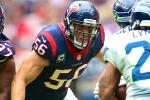Texans' Cushing Suffers Concussion vs. Seahawks