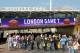 Sep 29, 2013; London, UNITED KINGDOM; Fans arrive from the Wembley Park underground station for the NFL International Series game between the Pittsburgh Steelers and the Minnesota Vikings at Wembley Stadium. Mandatory Credit: Kirby Lee-USA TODAY Sports