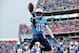 Sep 29, 2013; Nashville, TN, USA; Tennessee Titans wide receiver Nate Washington (85) celebrates in the end zone after scoring a touchdown against the New York Jets during the first half at LP Field. Mandatory Credit: Don McPeak-USA TODAY Sports
