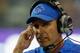SEATTLE, WA - AUGUST 31: Head coach Chris Petersen of the Boise State Broncos looks on against the Washington Huskies on August 31, 2013 at Husky Stadium in Seattle, Washington. The Huskies defeated Broncos 38-6. (Photo by Otto Greule Jr/Getty Images)
