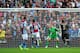 BIRMINGHAM, ENGLAND - SEPTEMBER 28: Manchester City keeper Joe Hart can only watch as Villa player Leandro Bacuna (not pictured) scores the second Villa goal during the Barclays Premier League match between Aston Villa and Manchester City at Villa Park on September 28, 2013 in Birmingham, England. (Photo by Stu Forster/Getty Images)