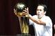 MIAMI, FL - JUNE 24: Erik Spoelstra of the Miami Heat celebrates the NBA Championship victory rally at the AmericanAirlines Arena on June 24, 2013 in Miami, Florida. The Miami Heat defeated the San Antonio Spurs in the NBA Finals. (Photo by Alexander Tamargo/Getty Images)