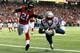ATLANTA, GA - SEPTEMBER 29: Kenbrell Thompkins #85 of the New England Patriots pulls in this touchdown reception against Desmond Trufant #21 of the Atlanta Falcons at Georgia Dome on September 29, 2013 in Atlanta, Georgia. (Photo by Kevin C. Cox/Getty Images)