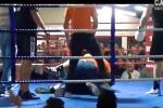 Ref Body Slams Angry Fighter
