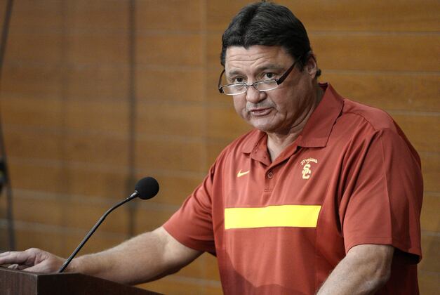 Orgeron Gives Trojans a New Voice