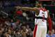 Mar 25, 2013; Washington, DC, USA; Washington Wizards point guard John Wall (2) gestures on the court against the Memphis Grizzlies in the third quarter at Verizon Center. The Wizards won 107- 94. Mandatory Credit: Geoff Burke-USA TODAY Sports