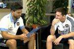 Aguero Conducts 'In-Depth' Interview with Messi
