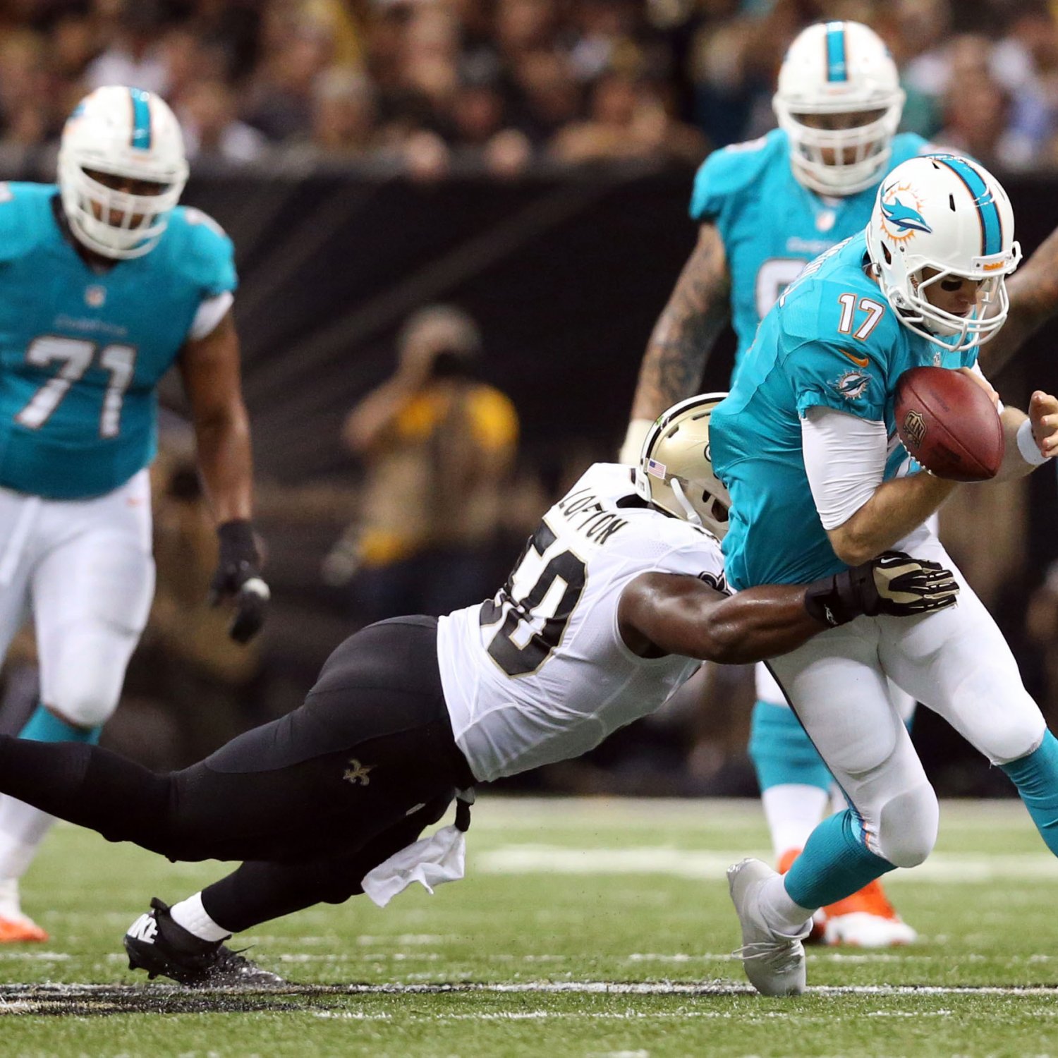 Miami Dolphins vs. New Orleans Saints Live Grades and Analysis for