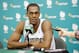 Rondo made strides as a leader on Media Day.