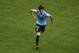 SALVADOR, BRAZIL - JUNE 30: Edinson Cavani of Uruguay celebrates scoring his team's second goal to make the score 2-2 during the FIFA Confederations Cup Brazil 2013 3rd Place match between Uruguay and Italy at Estadio Octavio Mangabeira (Arena Fonte Nova Salvador) on June 30, 2013 in Salvador, Brazil. (Photo by Robert Cianflone/Getty Images)