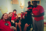 Murray Takes His O-Line Out for Ice Cream