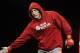 Jan 12, 2013; Oklahoma City, OK, USA; Tim Kennedy enters the ring in his bout with Trevor Smith (not shown) in their Strikeforce MMA Lightweight bout at the Chesapeake Energy Arena. Mandatory Credit: Mark D. Smith-USA TODAY Sports