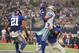 Cowboys tight end Jason Witten hauls in a touchdown reception against the Giants in Week 1 of the 2013 season.