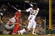 PITTSBURGH, PA - JULY 30: Andrew McCutchen #22 of the Pittsburgh Pirates hits a two-run home run in the fifth inning against the St. Louis Cardinals during game two of a doubleheader on July 30, 2013 at PNC Park in Pittsburgh, Pennsylvania. (Photo by Justin K. Aller/Getty Images)