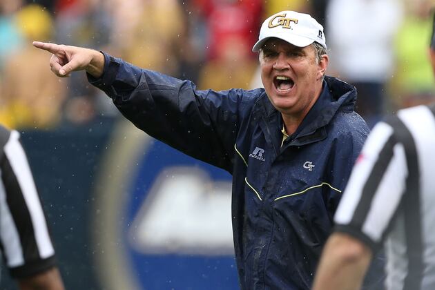 Johnson Takes Blame for Georgia Tech's Struggles