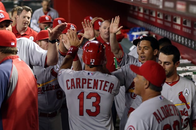 Times Set for Cards' First Two Playoff Games