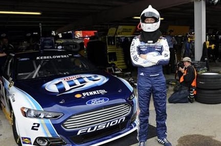 Penske Inks Keselowski, Miller Lite Through '17