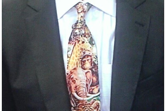 Dallas Eakins' Hideous Jungle Animal Tie: The Story Behind It