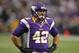 Dec 30, 2012; Minneapolis, MN, USA; Minnesota Vikings fullback Jerome Felton (42) against the Green Bay Packers at the Metrodome. The Vikings defeated the Packers 37-34. Mandatory Credit: Brace Hemmelgarn-USA TODAY Sports