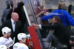 Roy Goes After Boudreau, Nearly Breaks Partition...