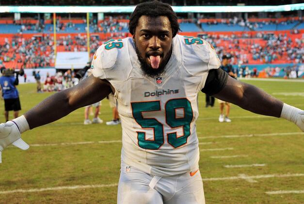 Dolphins' Ellerbe Has Lots of Tackles but Few Big Plays