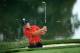 DUBLIN, OH - OCTOBER 02: Jordan Spieth of the U.S. Team hits a shot during a practice round prior to the start of The Presidents Cup at the Muirfield Village Golf Club on October 2, 2013 in Dublin, Ohio. (Photo by Andy Lyons/Getty Images)