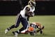CLEVELAND, OH - AUGUST 08: Running back Zac Stacy #30 of the St. Louis Rams runs the ball by linebacker Tank Carder #59 of the Cleveland Browns at FirstEnergy Stadium on August 8, 2013 in Cleveland, Ohio. (Photo by Matt Sullivan/Getty Images)