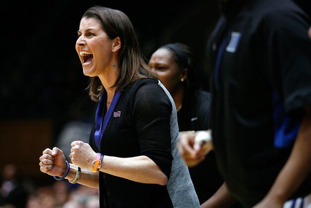 Duke's McCallie Willing to Battle UConn on Any Front