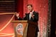SPRINGFIELD, MA - SEPTEMBER 8: Inductee Rick Pitino speaks during the 2013 Basketball Hall of Fame Enshrinement Ceremony on September 8, 2013 at the Mass Mutual Center in Springfield, Massachusetts. NOTE TO USER: User expressly acknowledges and agrees that, by downloading and/or using this photograph, user is consenting to the terms and conditions of the Getty Images License Agreement. Mandatory Copyright Notice: Copyright 2013 NBAE (Photo by Nathaniel S. Butler/NBAE via Getty Images)