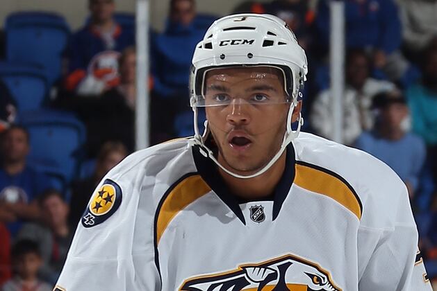 Jones' Birthday Present Is NHL Debut for Predators