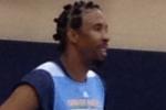 Andre Miller Comes to Camp with Awful Hairstyle