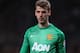 MANCHESTER, ENGLAND - SEPTEMBER 25: David de Gea of Manchester United in action during the Capital One Cup Third Round match betwen Manchester United and Liverpool at Old Trafford on September 25, 2013 in Manchester, England. (Photo by Julian Finney/Getty Images)