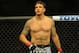 Aug 31, 2013; Milwaukee, WI, USA; Frank Mir gets ready to fight during the UFC-164 bout at BMO Harris Bradley Center. Mandatory Credit: Benny Sieu-USA TODAY Sports