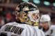 Sep 19, 2013; Chicago, IL, USA; Pittsburgh Penguins goalie Tomas Vokoun (92) warms up before the game against the Chicago Blackhawks at the United Center. Mandatory Credit: Rob Grabowski-USA TODAY Sports
