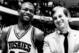 Reggie Lewis and Jim Calhoun, Northeastern University