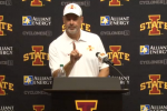 Watch: Iowa Coach Paul Rhoads RIPS Refs After Loss