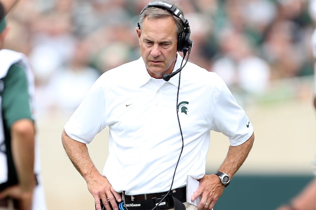 Michigan State's Mark Dantonio Admires Iowa's Consistency
