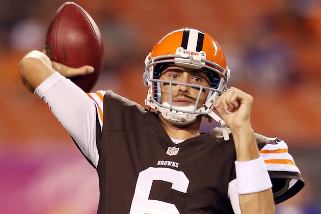 Former MSU QB Brian Hoyer out for Season with Browns After Knee Injury