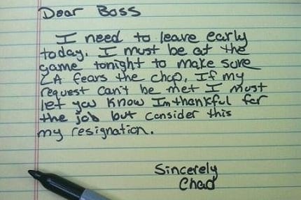 Braves Fan Pens Resignation Letter in Hopes of Obtaining Postseason Tickets