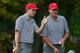 Jordan Spieth (left) and Steve Stricker