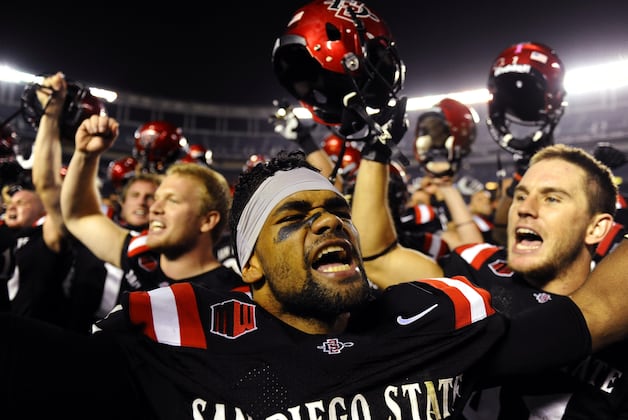 Aztecs Hold out to Beat Nevada 51-44 in OT