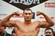 MOSCOW, RUSSIA - OCTOBER 4: Wladimir Klitschko poses during the official weigh in at the Atrium shopping centre on October 4, 2013 in Moscow, Russia. (Photo by Epsilon/Getty Images)
