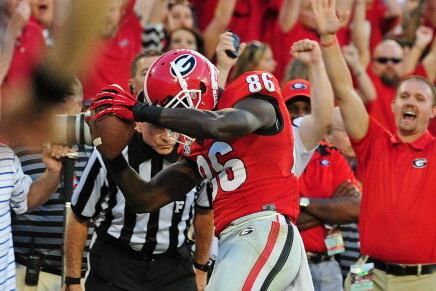 WR Scott-Wesley Carted off vs. Tennessee