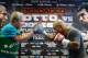HOLLYWOOD, CA - SEPTEMBER 18: Miguel Cotto spars with trainer Freddie Roach in training for his fight against Delvin Rodriguez at Wild Card Boxing Club on September 18, 2013 in Hollywood, California. (Photo by Harry How/Getty Images)