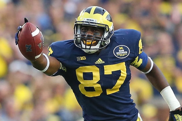 Devin Funchess Explodes as No. 19 Michigan Eases by Minnesota, 42-13