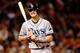 BOSTON, MA - OCTOBER 05: Wil Myers #9 of the Tampa Bay Rays reacts in the seventh inning against the Boston Red Sox during Game Two of the American League Division Series at Fenway Park on October 5, 2013 in Boston, Massachusetts. (Photo by Jim Rogash/Getty Images)