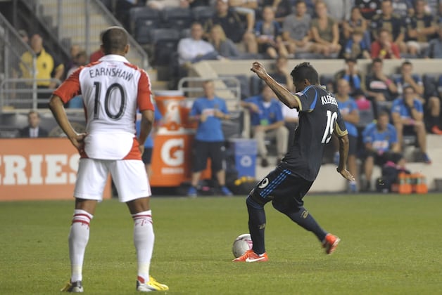 GOAL: Kleberson Sends PPL Park into Raptures with a Last-Minute Free Kick