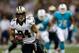 NEW ORLEANS, LA - SEPTEMBER 30: Wide receiver Kenny Stills #84 of the New Orleans Saints runs after a catch against the Miami Dolphins in the first quarter at the Mercedes-Benz Superdome on September 30, 2013 in New Orleans, Louisiana. (Photo by Chris Graythen/Getty Images)