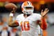 Oct 5, 2013; Syracuse, NY, USA; Clemson Tigers quarterback Tajh Boyd (10) warms up prior to the game against the Syracuse Orange at the Carrier Dome. Mandatory Credit: Rich Barnes-USA TODAY Sports